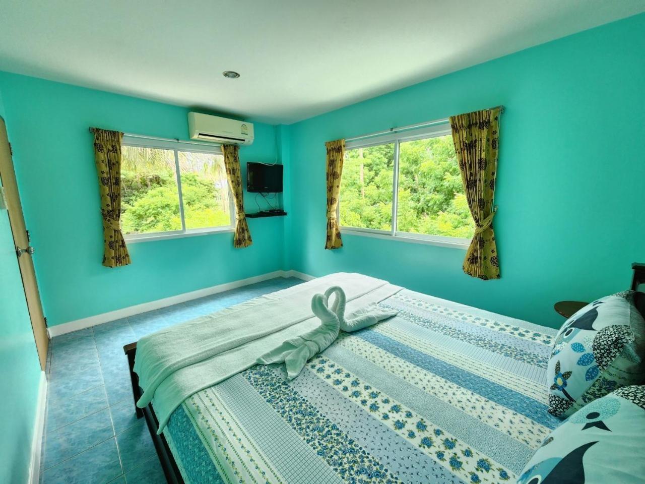 Blue Beach Bungalow Bang Saphan Noi Exterior photo