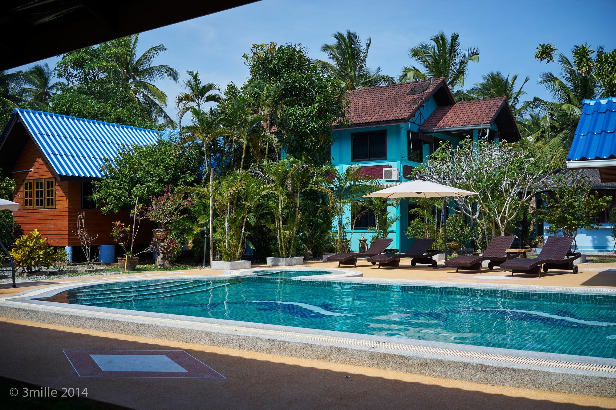 Blue Beach Bungalow Bang Saphan Noi Exterior photo